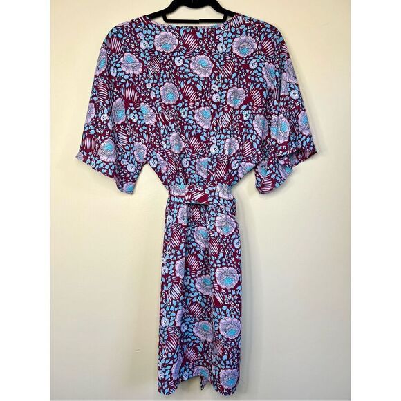 Rebecca Minkoff Janae Floral Wrap Dress - Picture 5 of 9